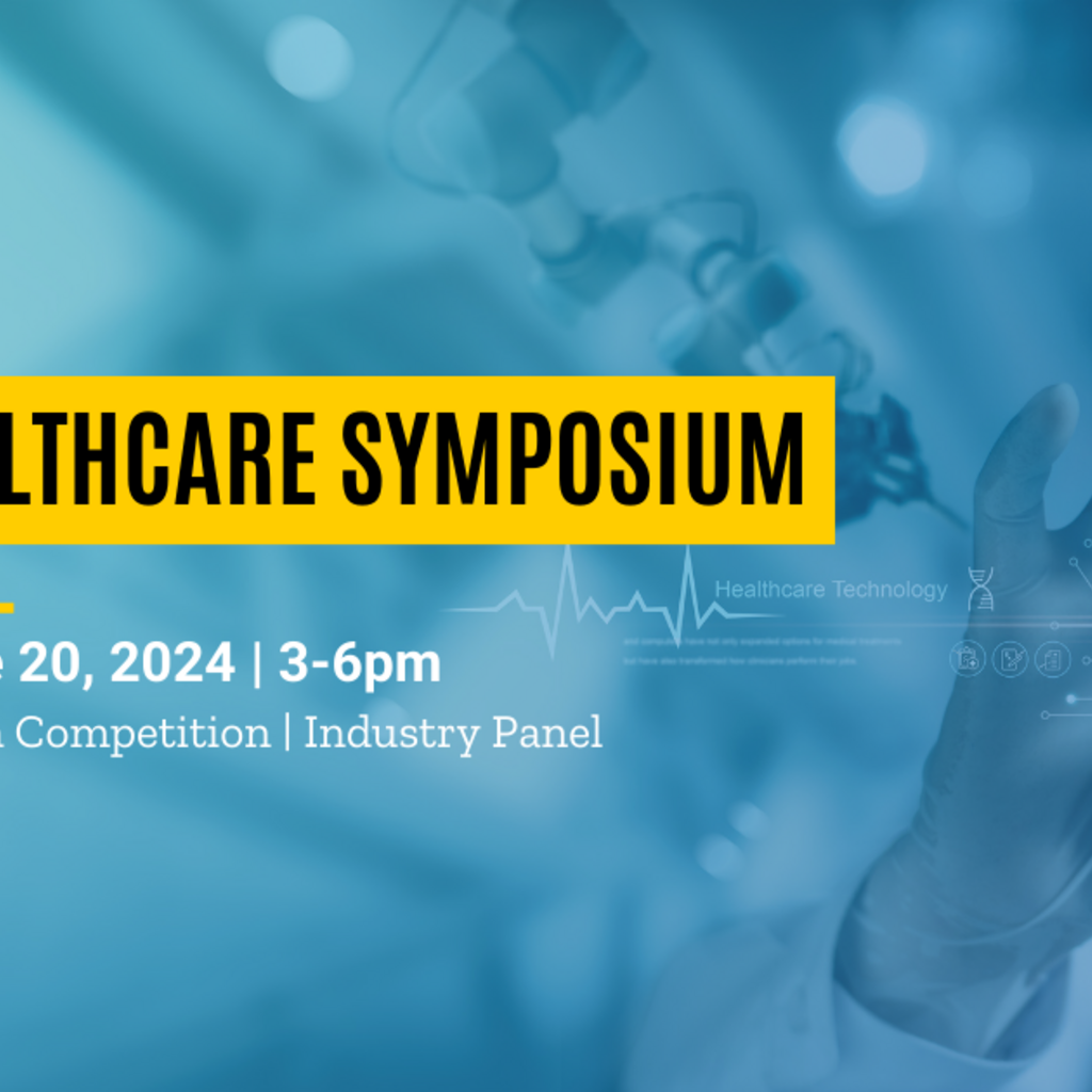 AI in Healthcare Symposium promotional image