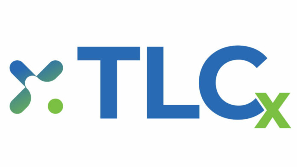 Logo for TLCx, a customer service offshoring and outsourcing company located at the Iowa Research Park in Coralville
